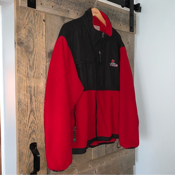 Men’s XL COLORADO TIMBERLINE Thick Red Fleece Coat MOLSON CANADIAN EXCELLENT - Picture 5 of 15